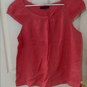 Grace Elements Pink Cap Sleeve Blouse
